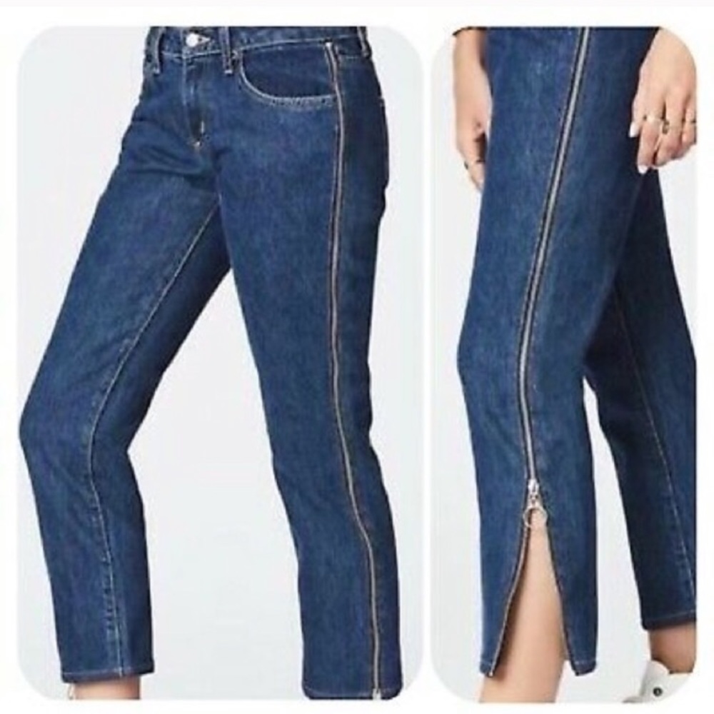 Carmar zipper jeans
